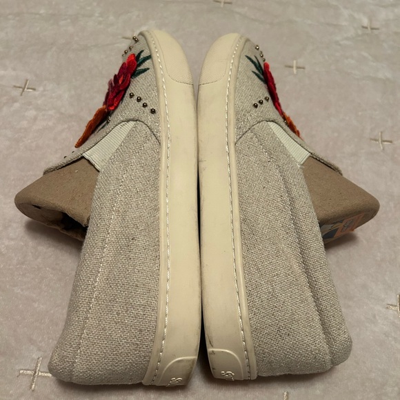 Soludos Anthropologie Bahia Floral Sneakers Women’s 8.5 - Picture 6 of 9